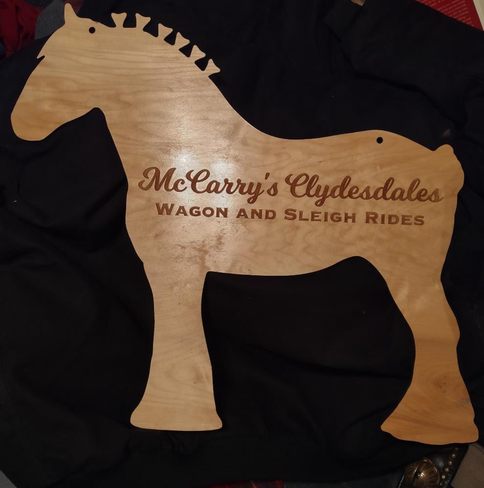 McCarry's Clydesdales Wagon and Sleigh Rides