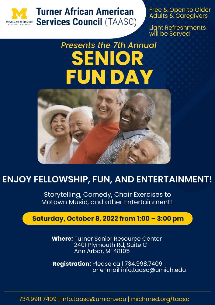 Turner African American Services Council 7th Annual Senior Fun day