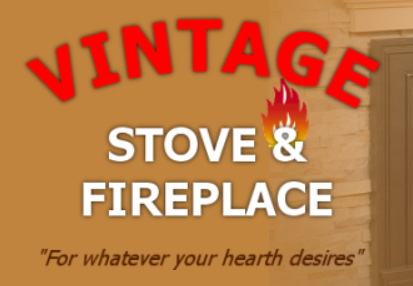 Vintage Stove and Fireplace