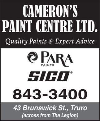 Cameron's Paint Centre