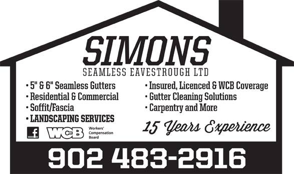Simon's Seamless Evestrough