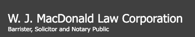 W. J. MacDonald Law Corporation