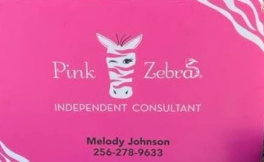 Melody Johnson with Pink Zebra