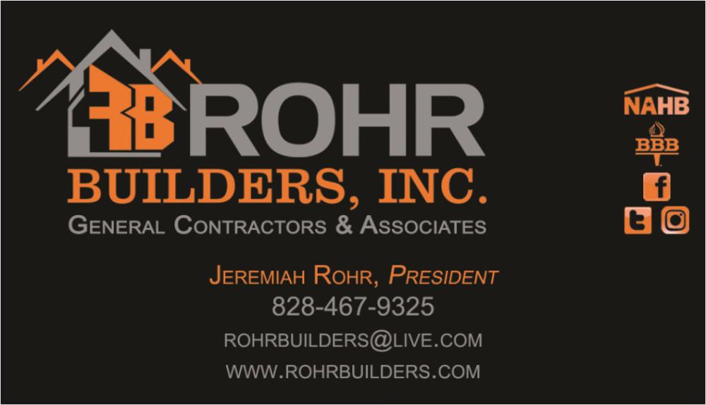 Rohr Builders, Inc.