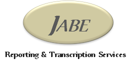 JABE Reporting & Transcription Services Inc.