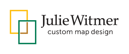 Julie Witmer Custom Map Design